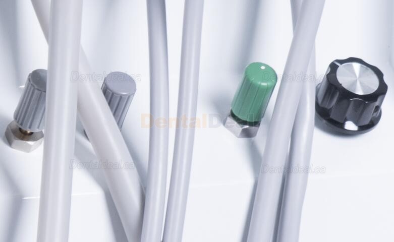 GREELOY GU-P209 Mobile Dental Delivery Cart Unit with Air Compressor+ Scaler+ Curing Light